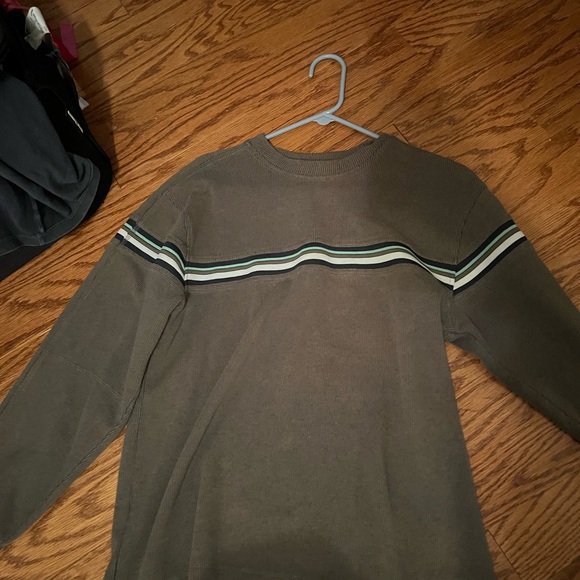 vintage horizontal striped crewneck - Picture 2 of 2